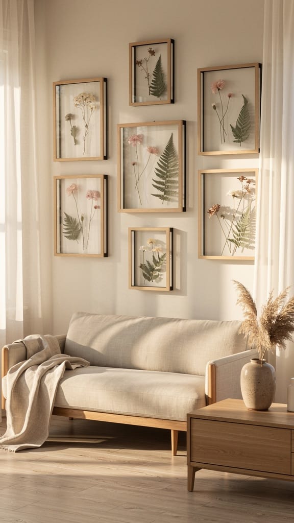 DIY Pressed Flower Frames