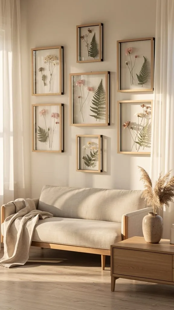 DIY Pressed Flower Frames