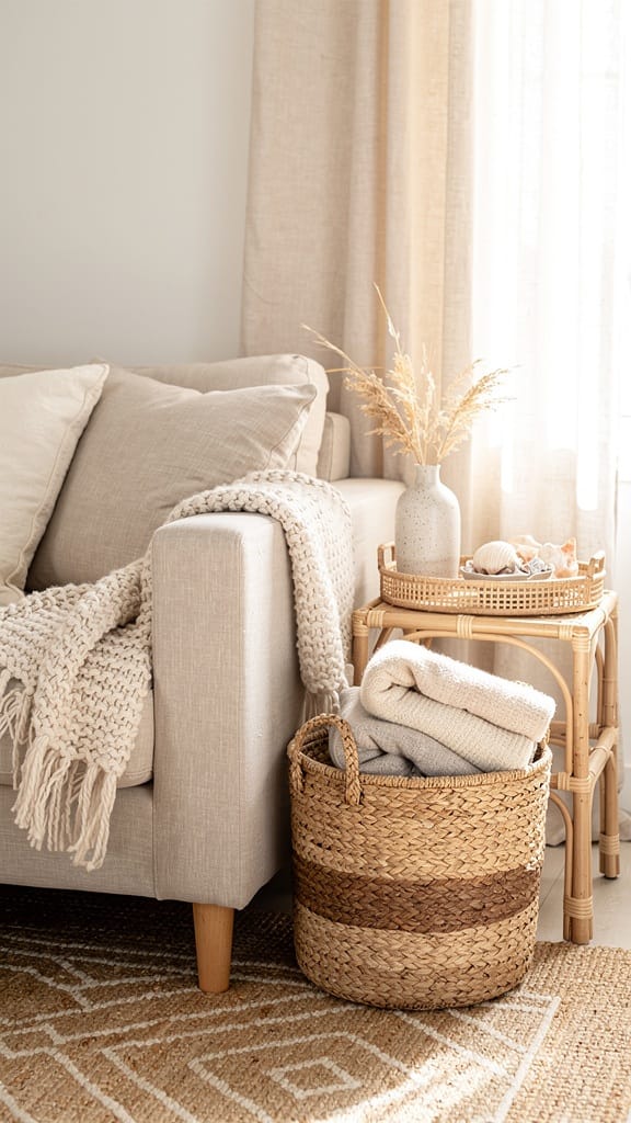 Decorate With Woven Baskets