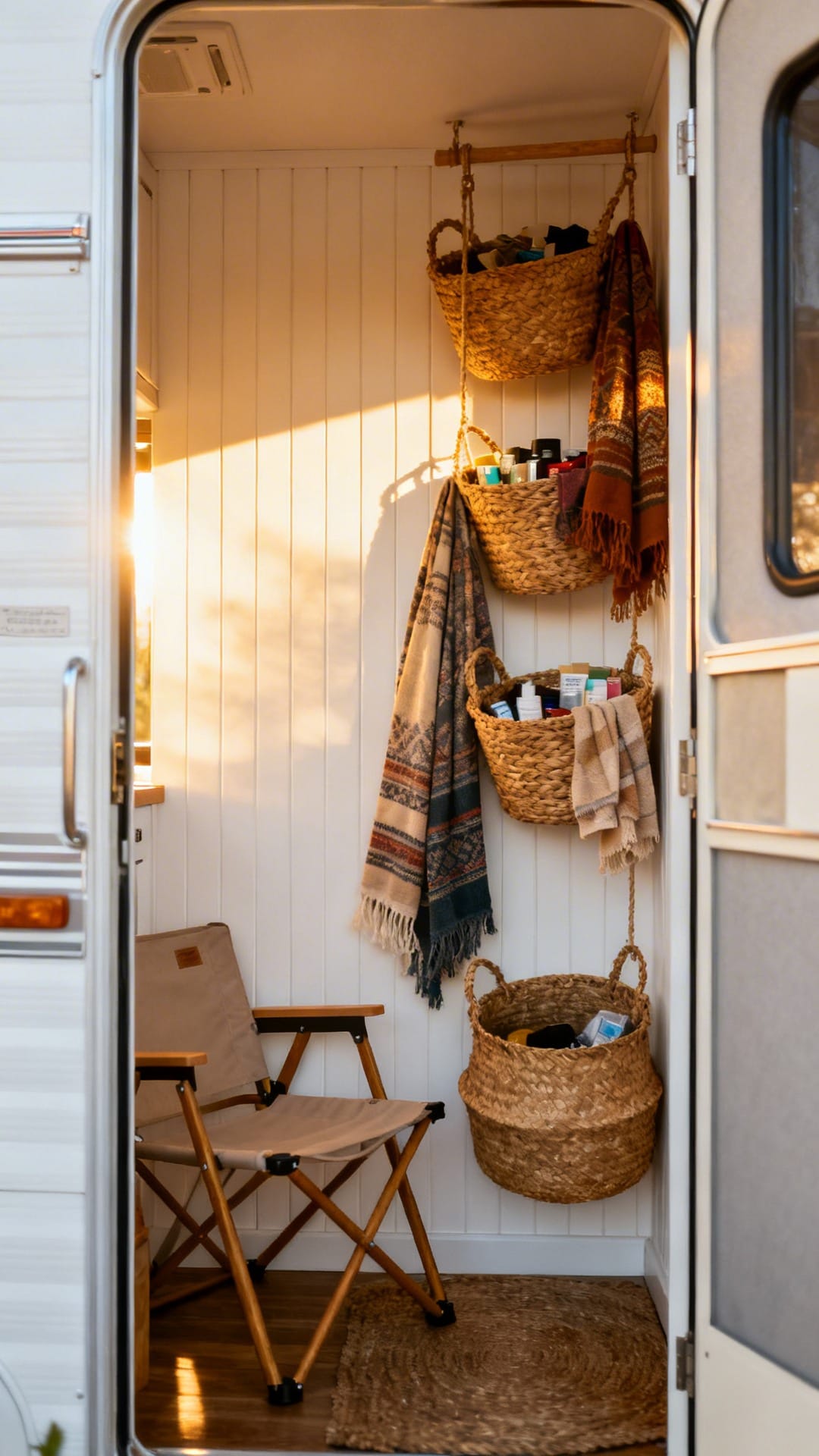 Decorate with Hanging Baskets