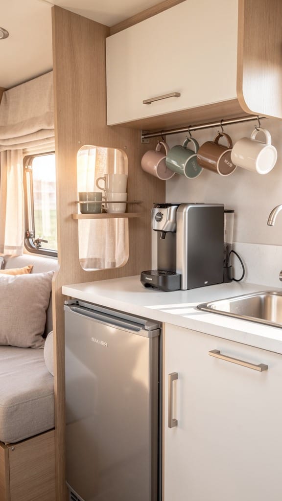 Design a Compact Coffee Bar or Mini Pantry