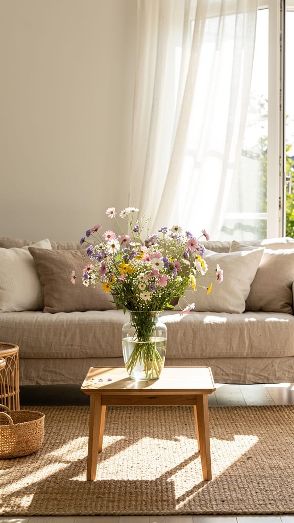 Display Fresh Seasonal Florals