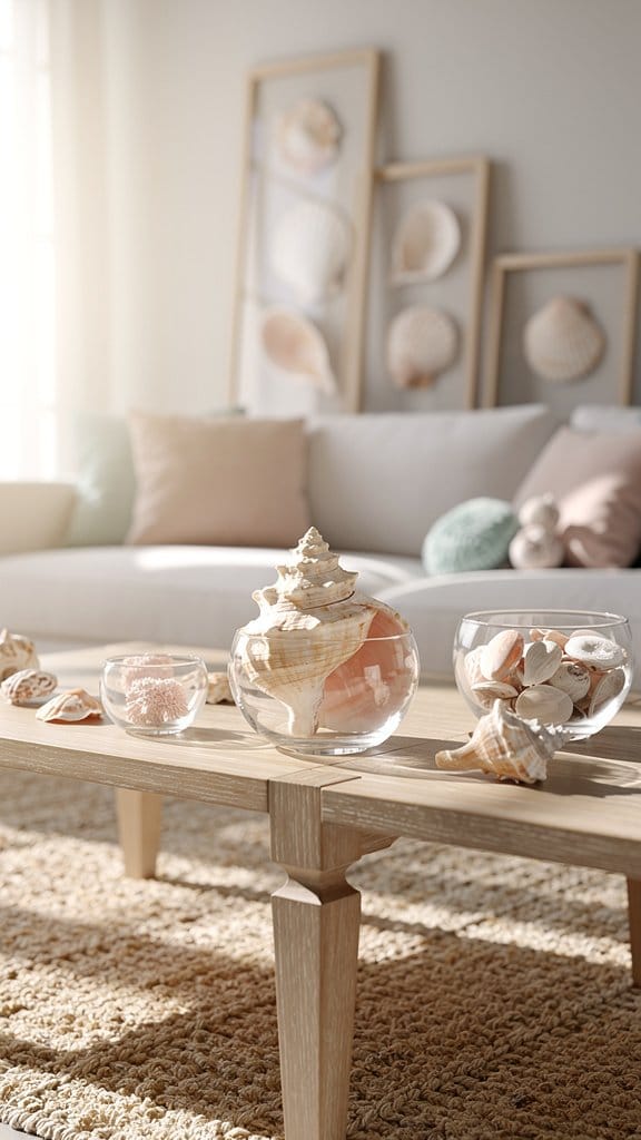 Display Seashell Collections Tastefully