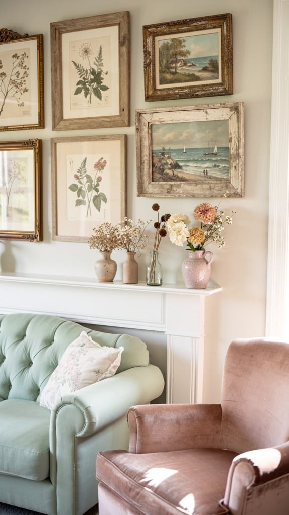 Display Vintage Artwork or Prints