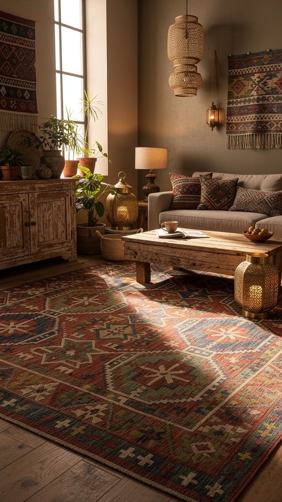 Eclectic Kilim Flair