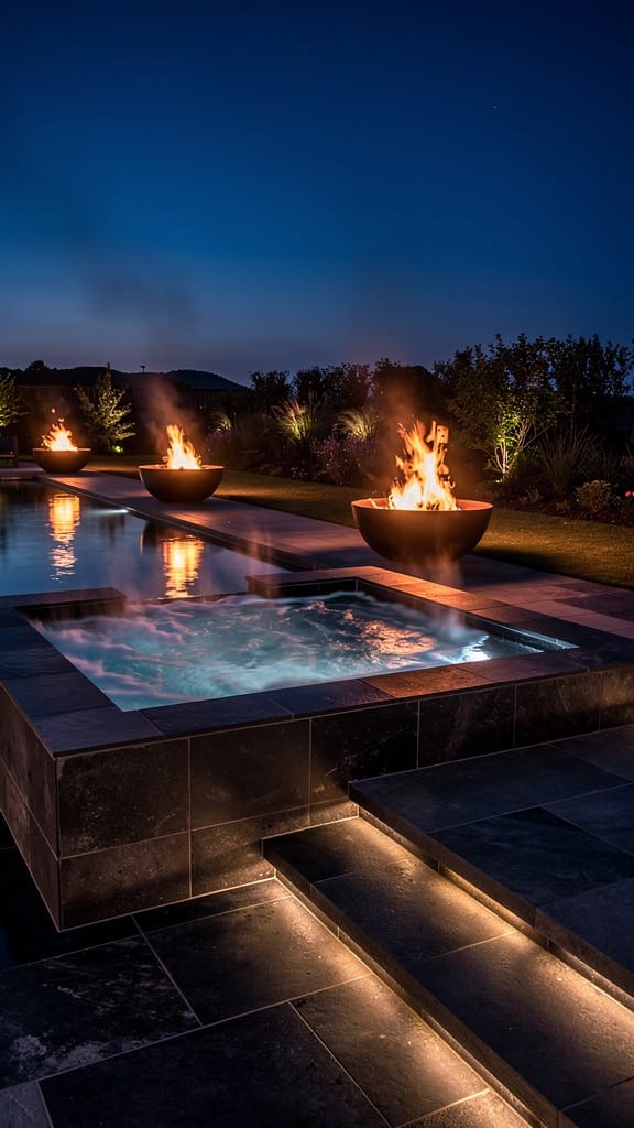 Fire and Water Feature Combo