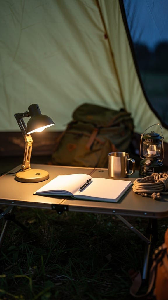 Foldable Desk or Table Lamps