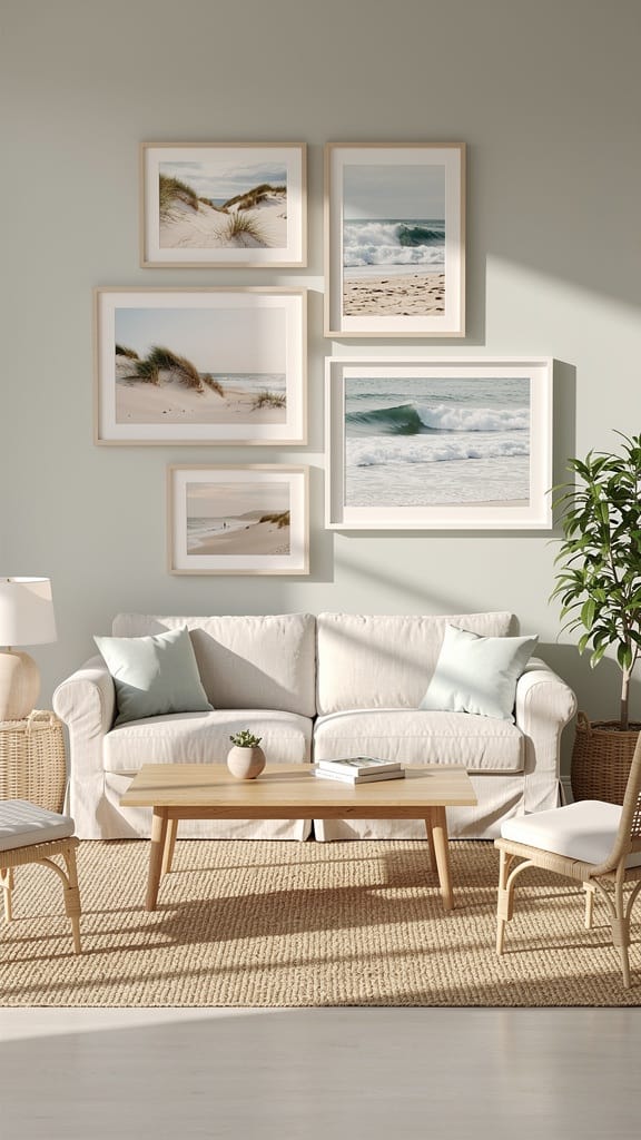 Framed Beach Photographs