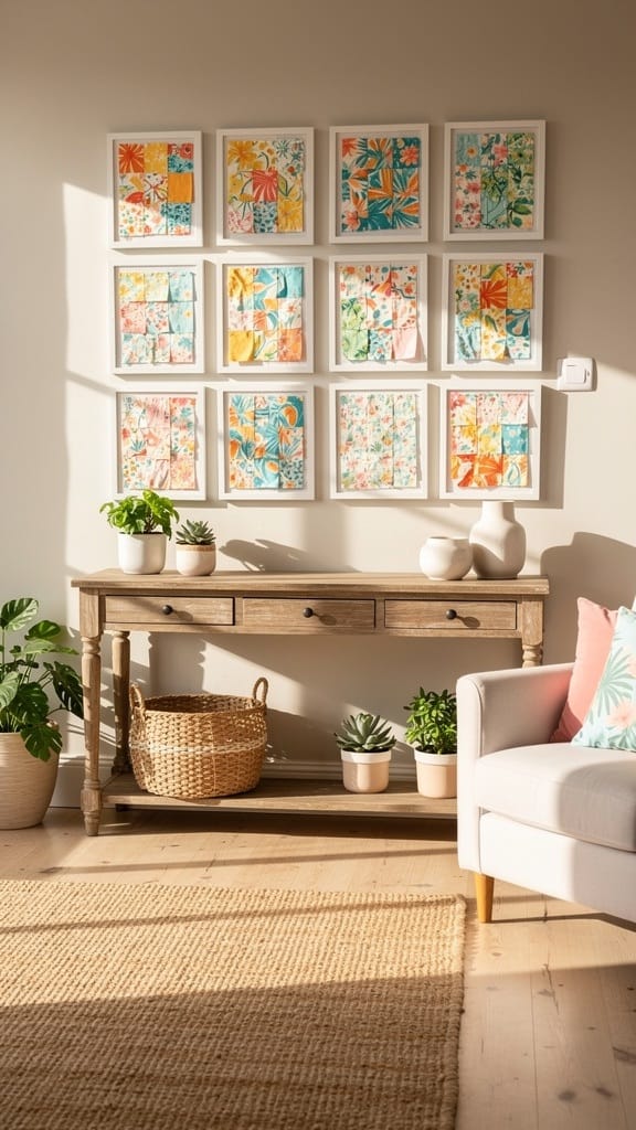 Framed Fabric Swatches