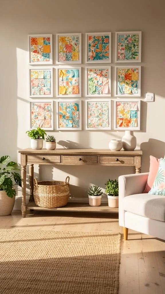 Framed Fabric Swatches