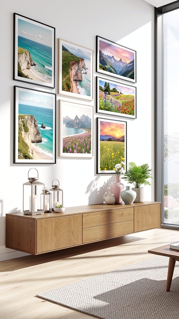 Gallery Wall of Travel Photos