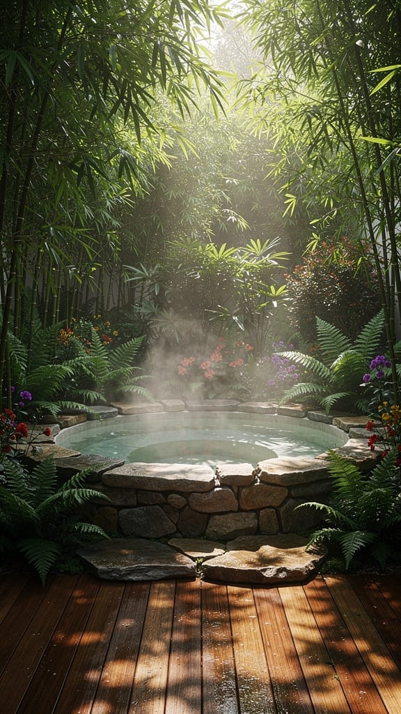 Garden-Integrated Spa