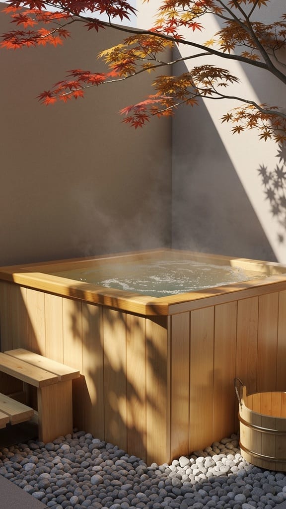 Hinoki Wood Luxury Tub