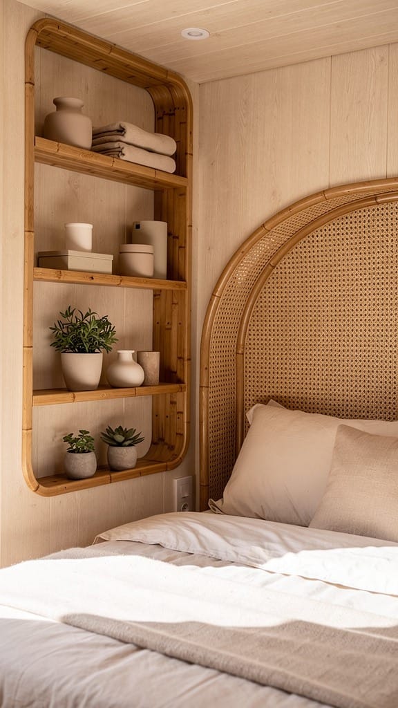 Incorporate Bamboo or Rattan Accents