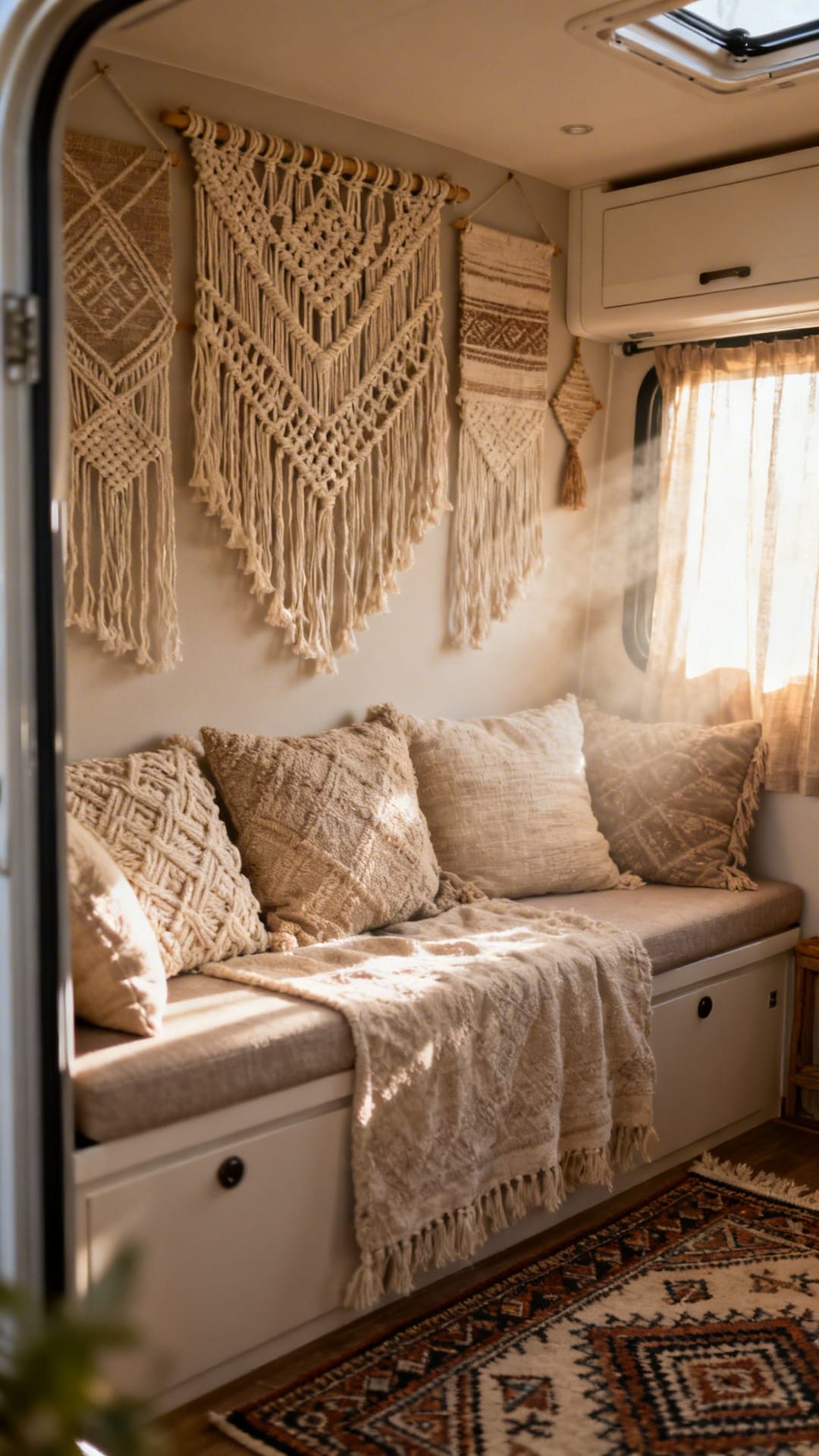 Incorporate Fabric Wall Hangings