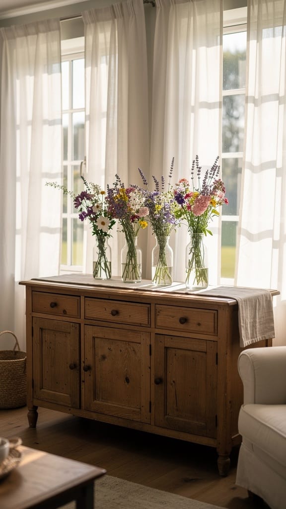 Incorporate Fresh or Dried Flowers