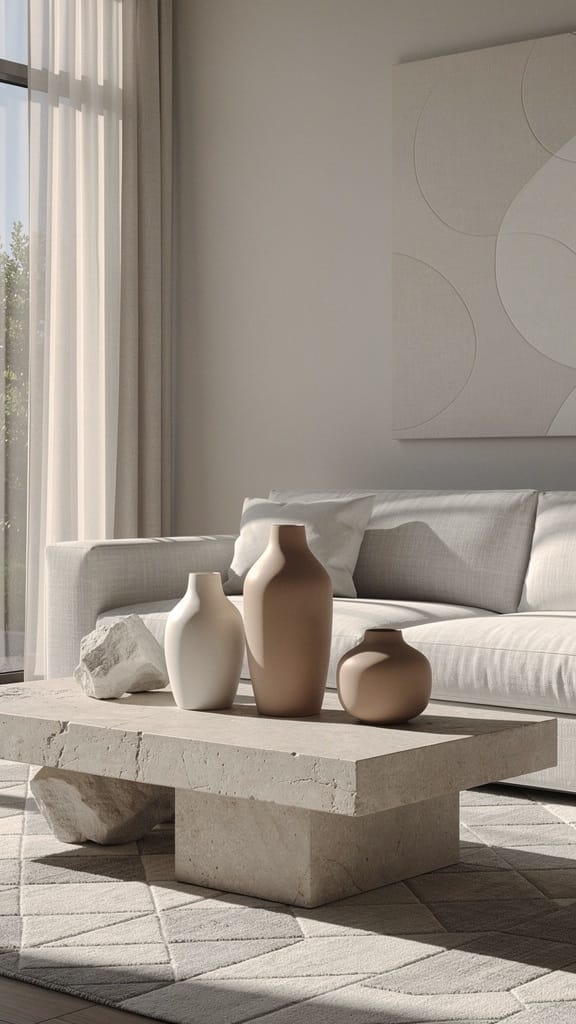 Incorporate Sculptural Decor Pieces