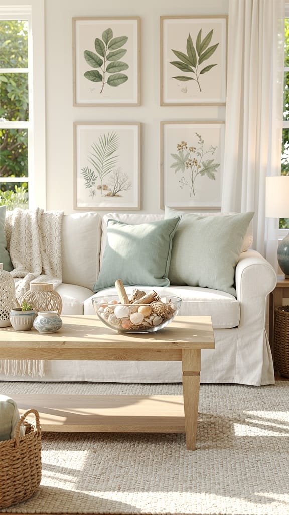 Incorporate Seaside or Garden Motifs