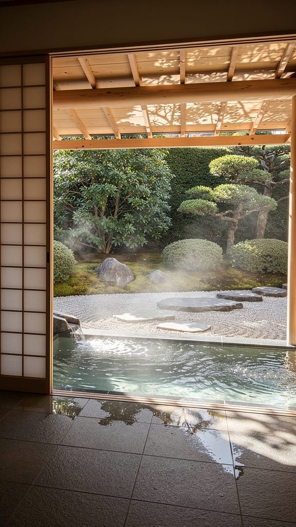 Indoor-Outdoor Transition Bath