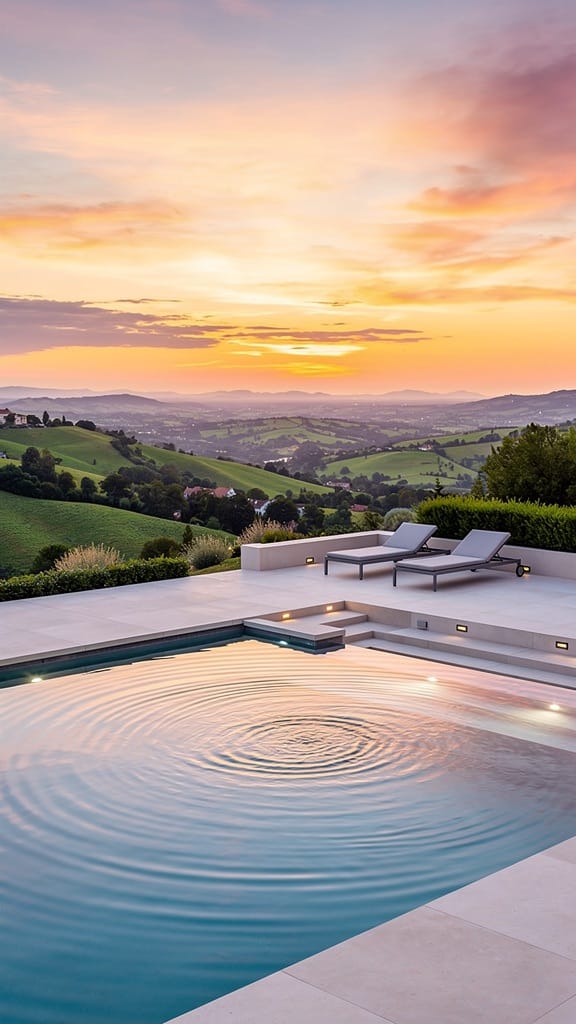 Infinity Edge Jacuzzi