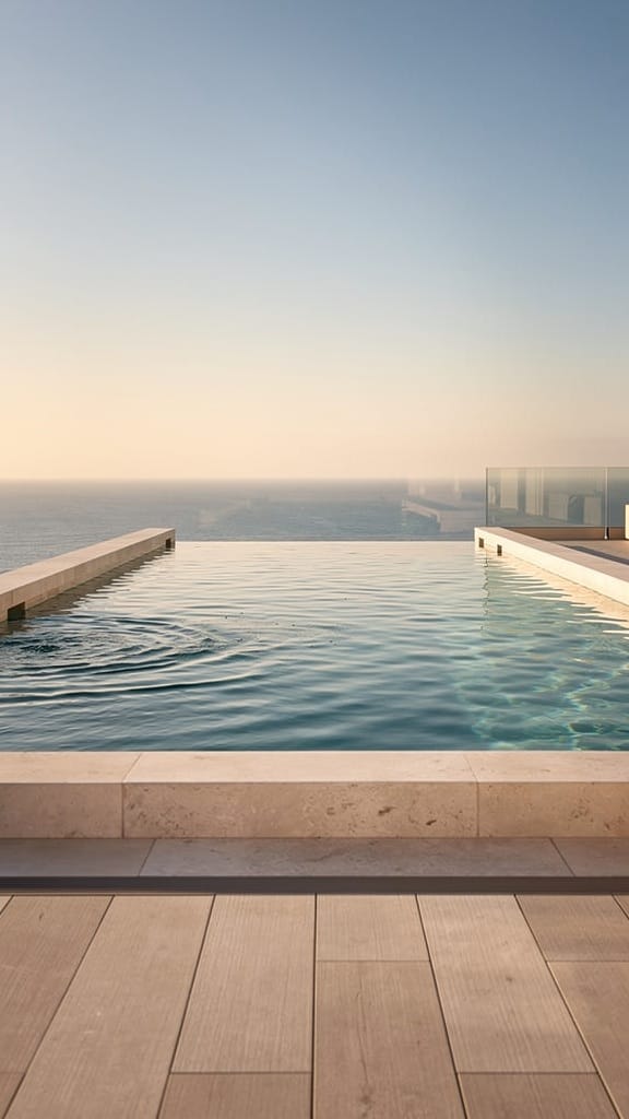 Infinity-Style Jacuzzi Edge