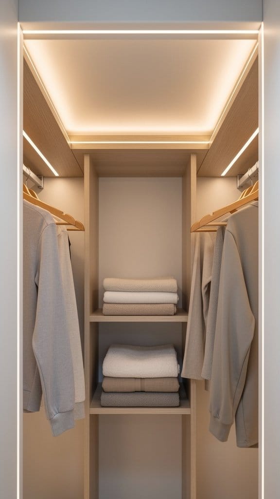 Install Lighting in Your Closet