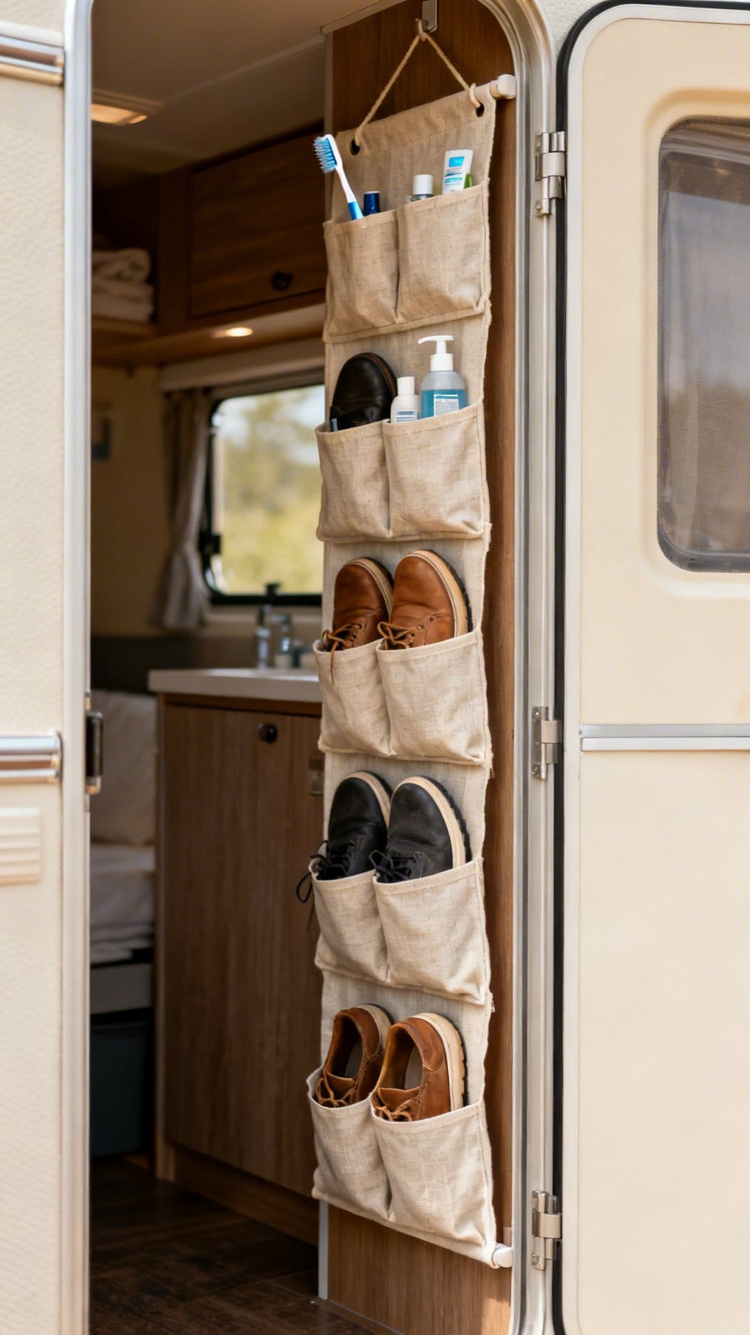 Install Over-the-Door Organizers