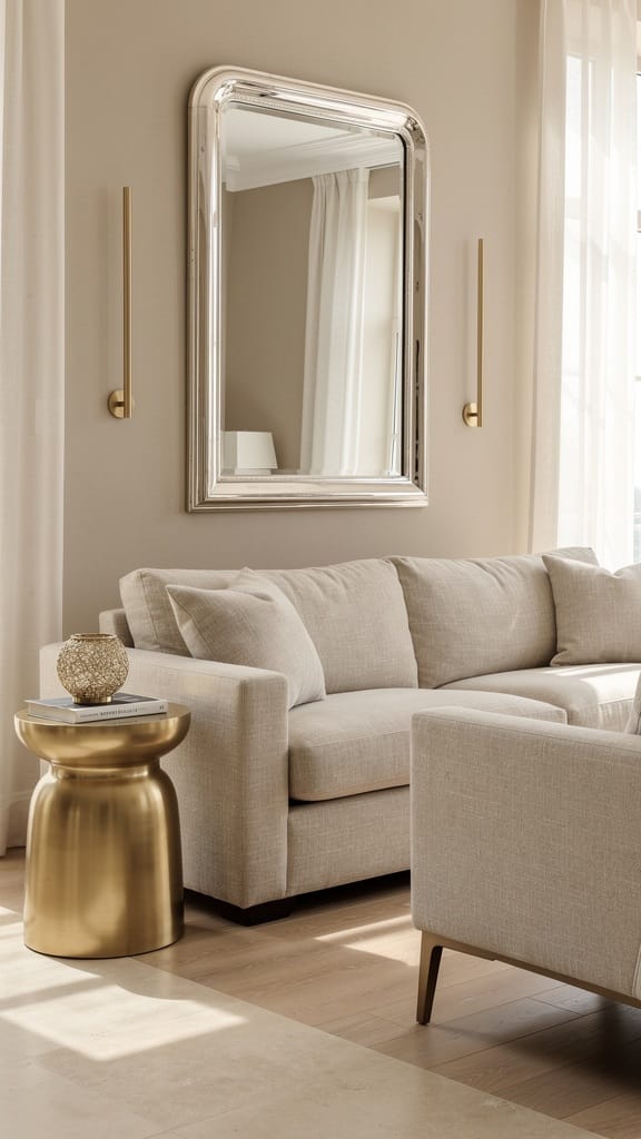 Introduce Subtle Metallic Touches