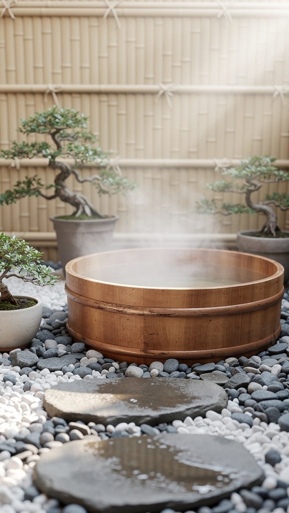 Japanese-Inspired Soaking Tub