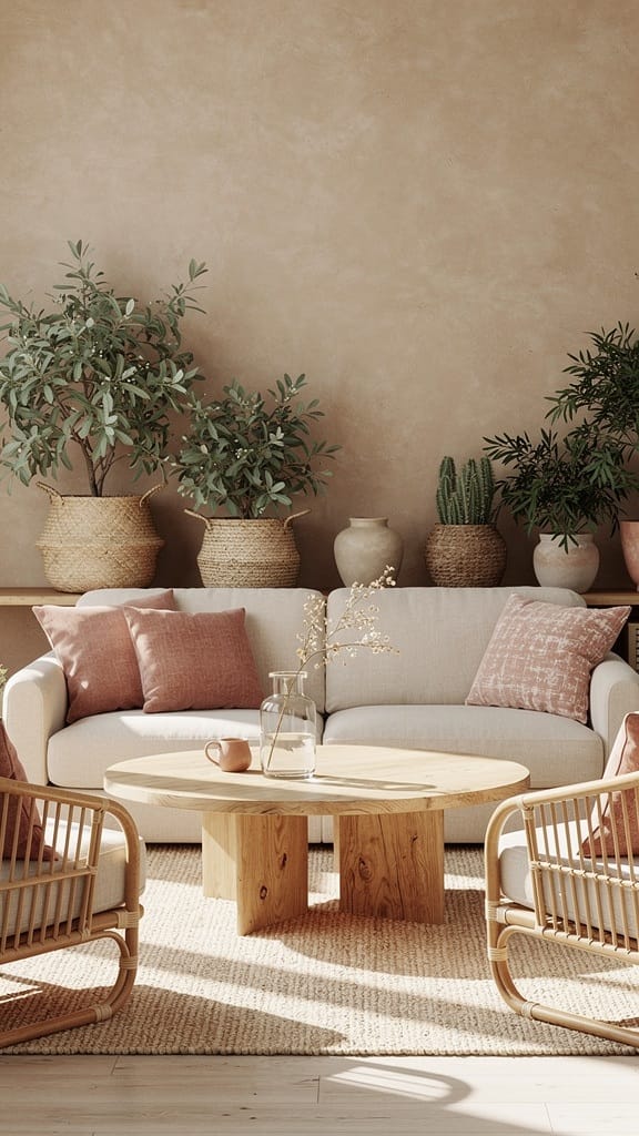 Keep the Color Palette Earthy yet Bright