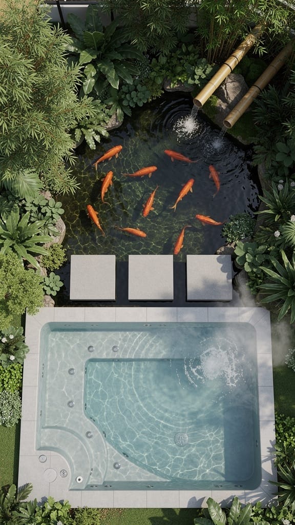 Koi Pond Fusion Spa