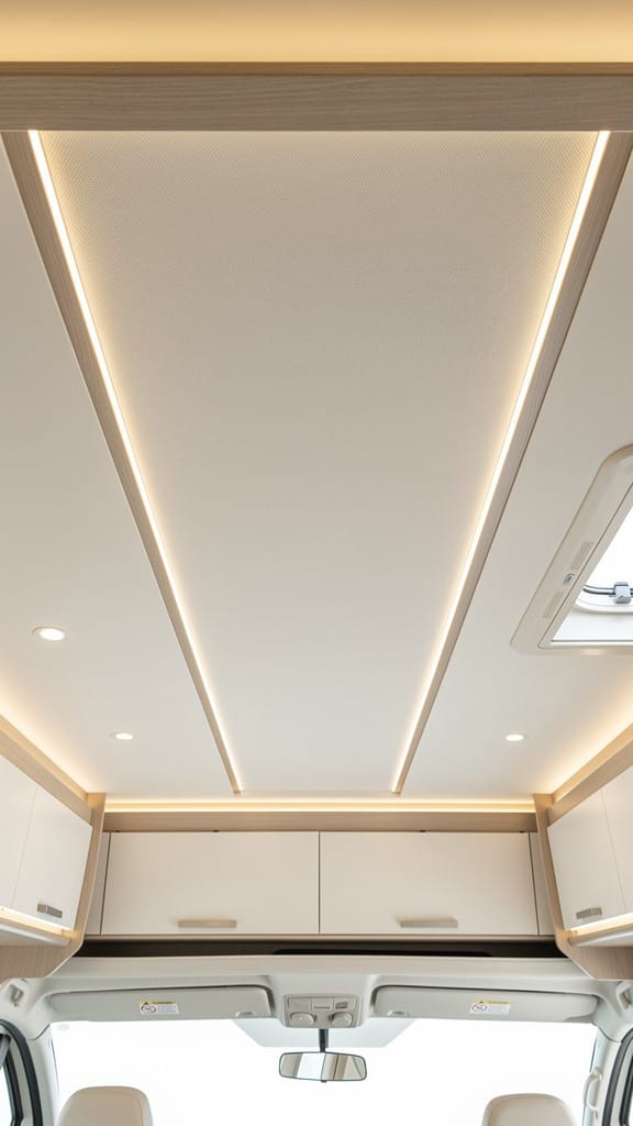 LED Panels Hidden Behind Trim