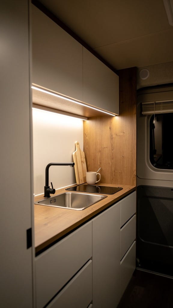 LED Strip Lights Under Cabinets