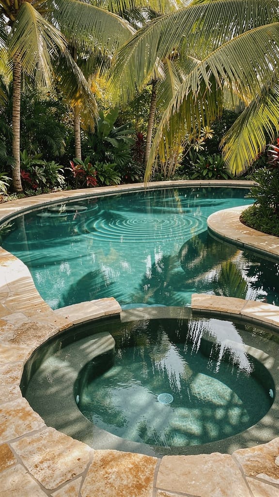 Lagoon-Style Pool Integration