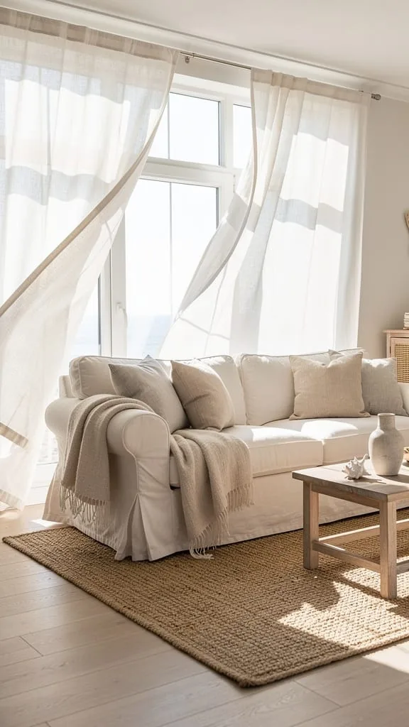 Layer Light Fabrics for an Airy Feel
