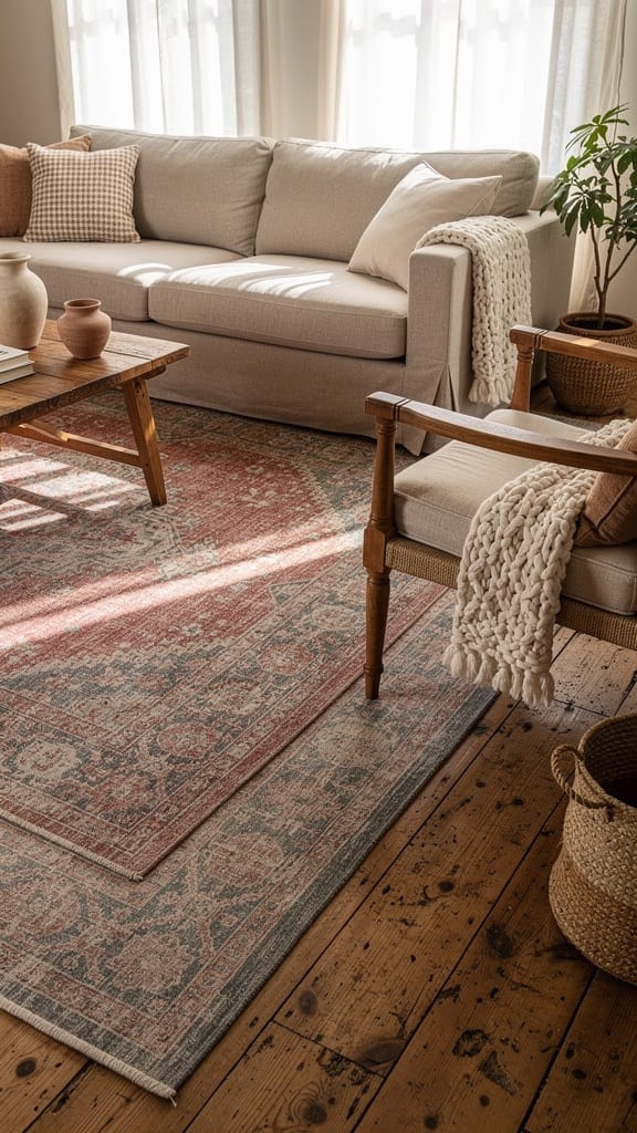 Layer Vintage Rugs