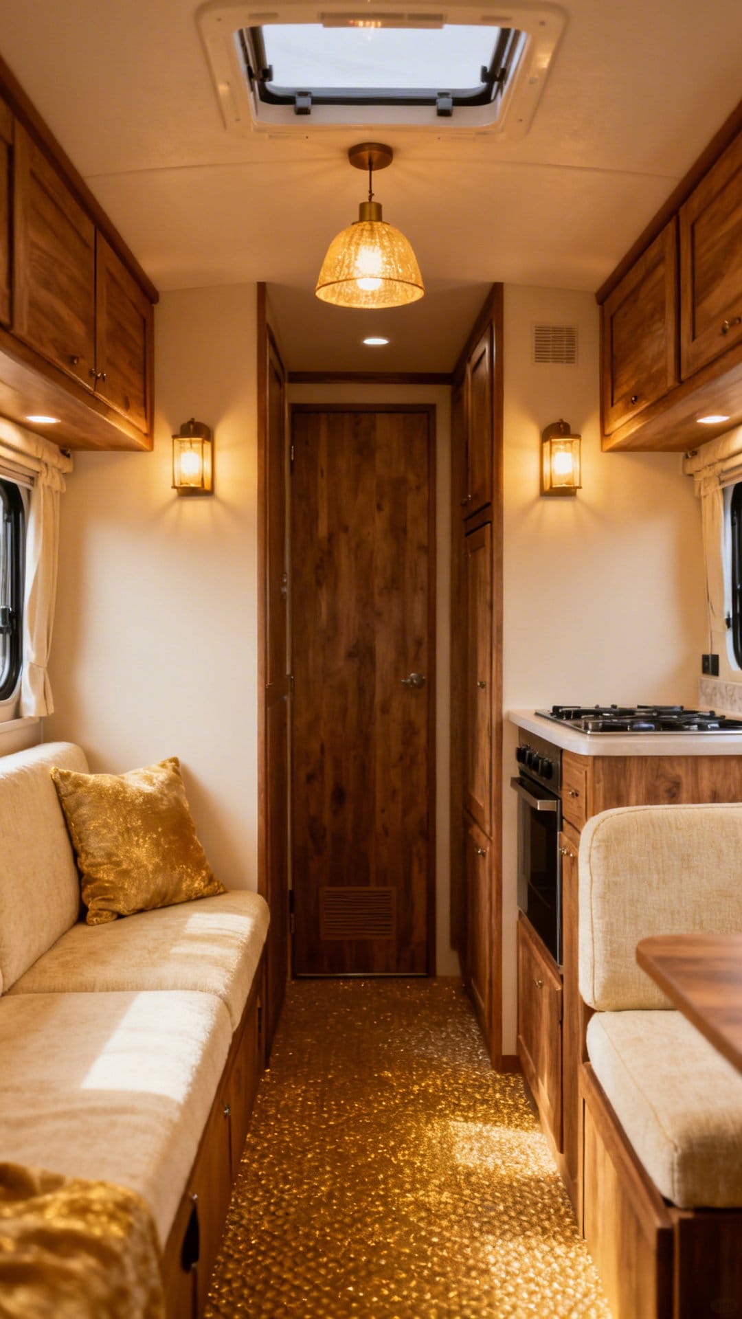 Layered Lighting for a Cozy Ambiance