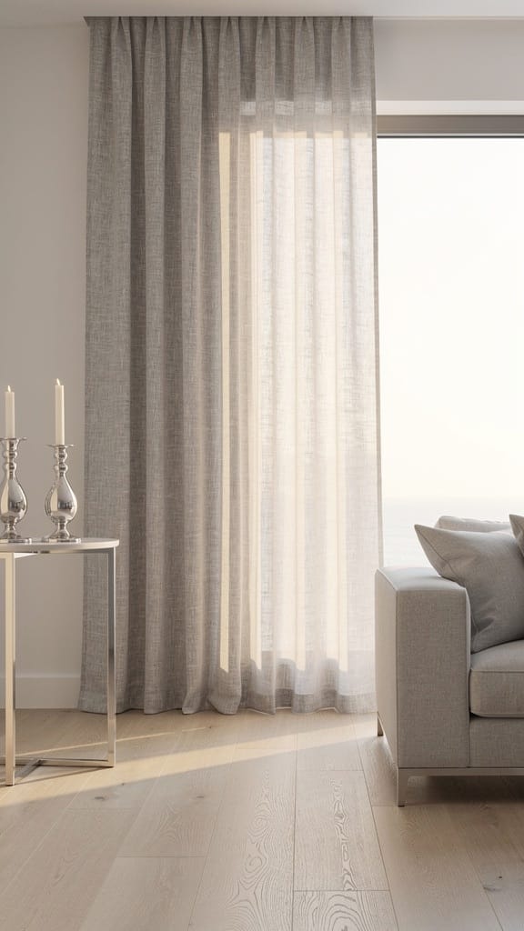 Light Gray Linen Blends