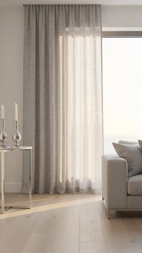 Light Gray Linen Blends