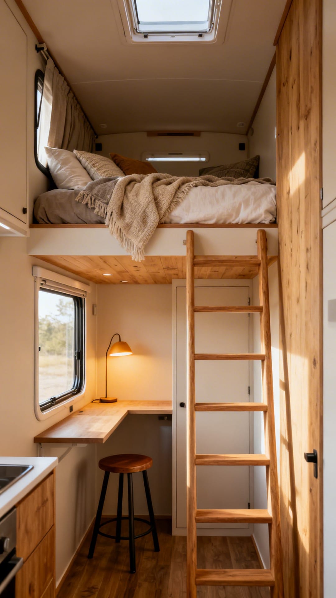 Lofted Sleeping Areas