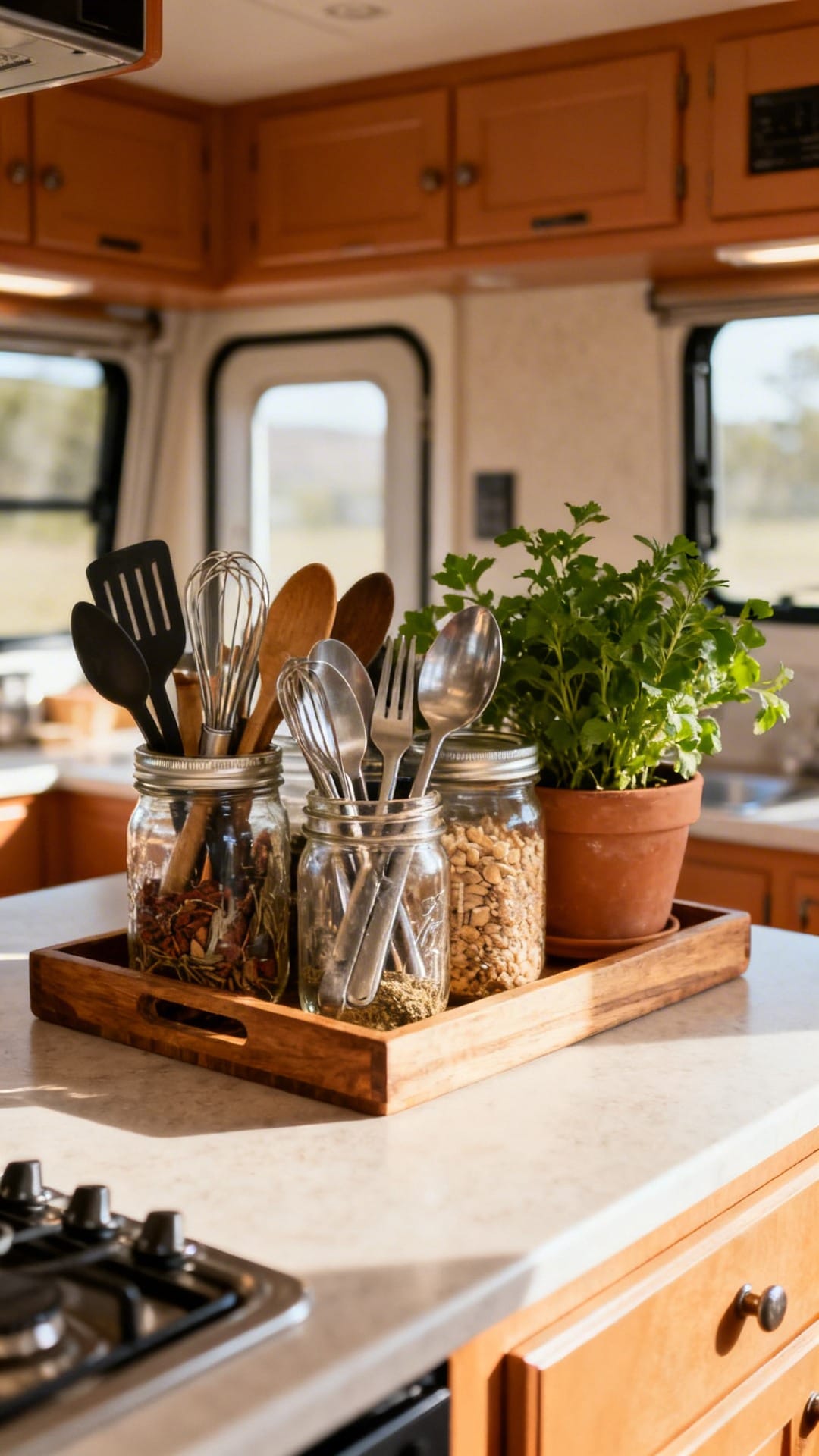 Mason Jar Organizers