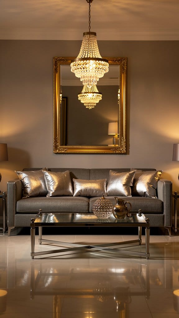 Metallic Modern Glam