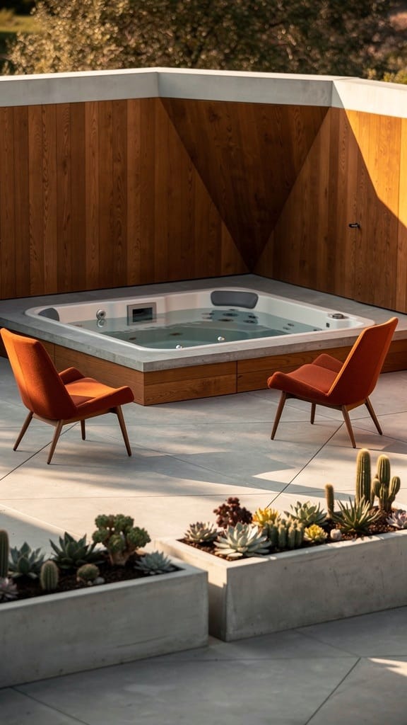 Mid-Century Modern Patio