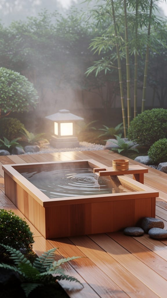 Minimalist Cedar Onsen Retreat