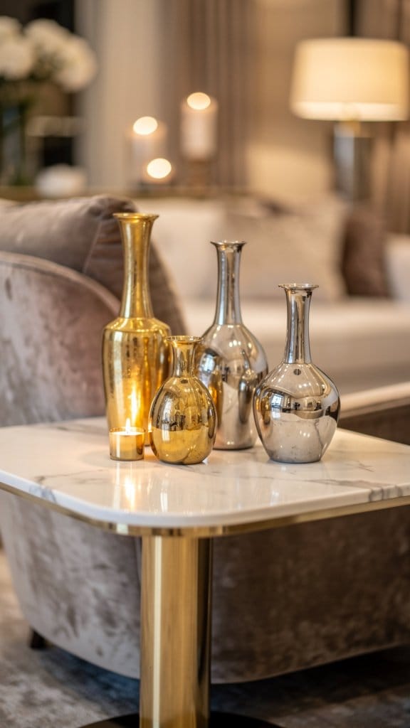 Mix Metallic Accents