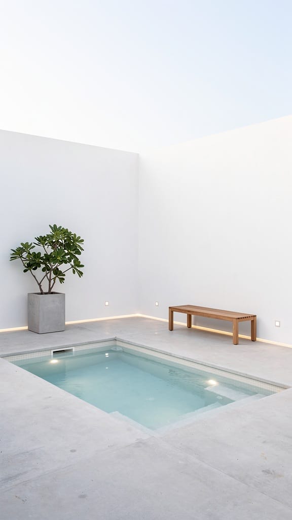 Modern Minimalist Jacuzzi