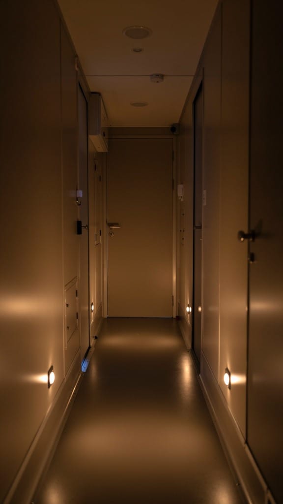 Motion-Sensor Lights for Hallways