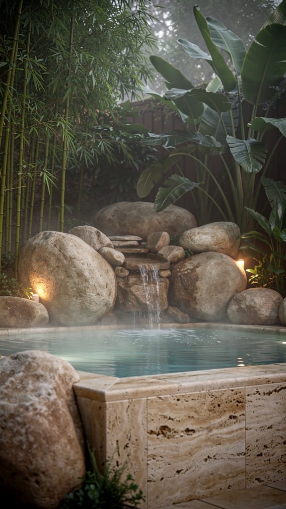 Natural Stone Spa Oasis