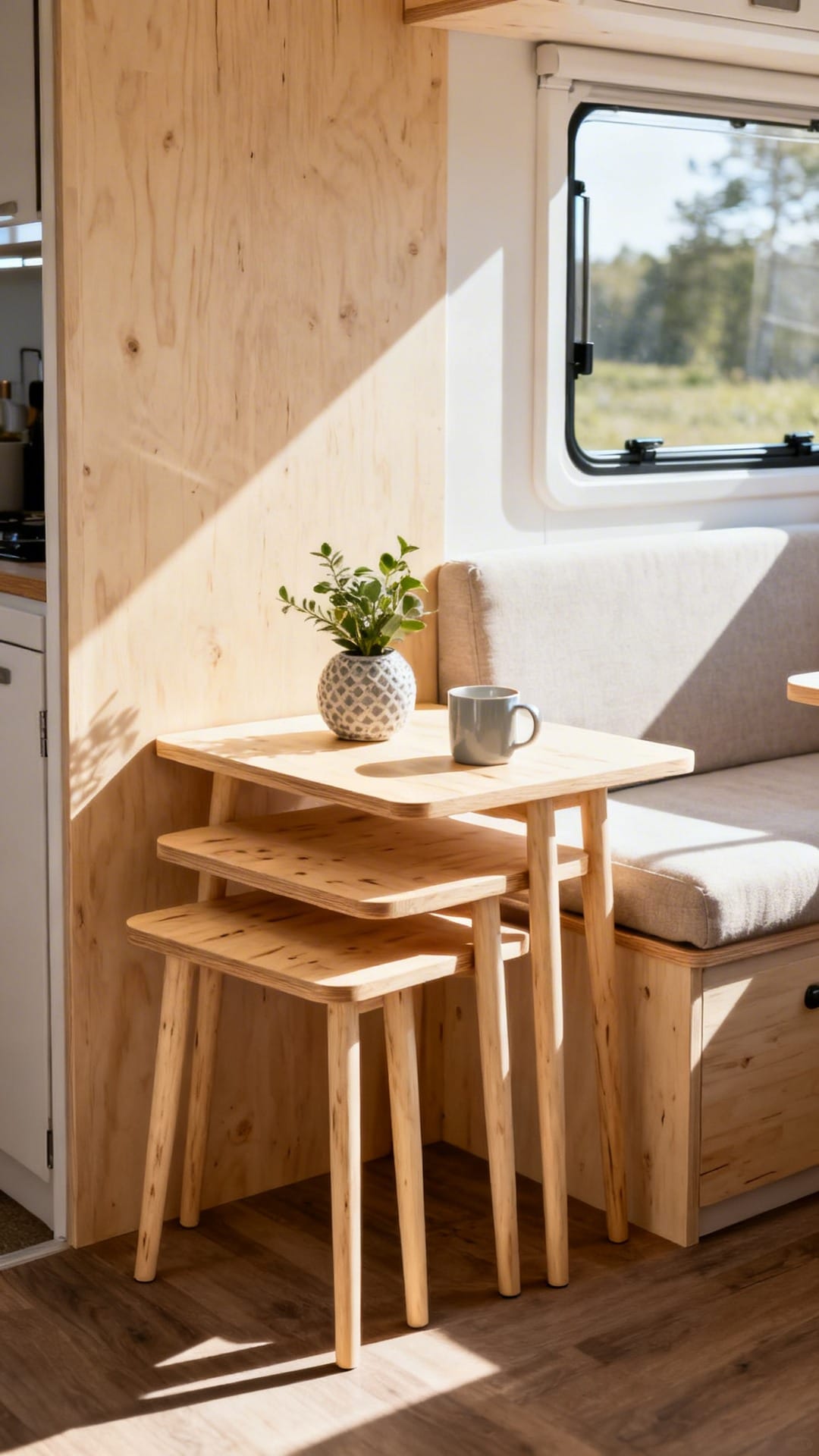 Nesting Tables That Stack Neatly
