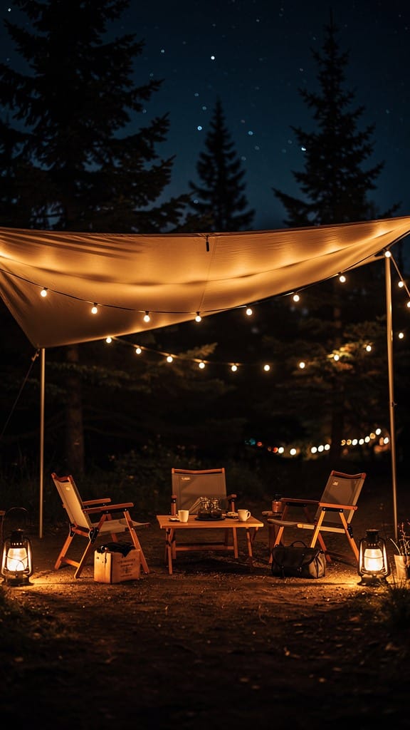 Outdoor Awning Lights for After-Dark Gatherings